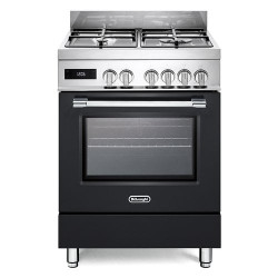 Cucina a gas de longhi pro 66 mal pz nero