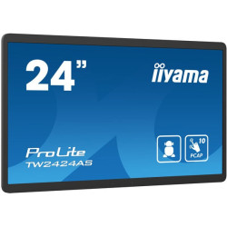 Monitor led 24" iiyama tw2424as 60.5cm ips touch 1920x1080/micro-sd/2xusb[tw2424as-b1]
