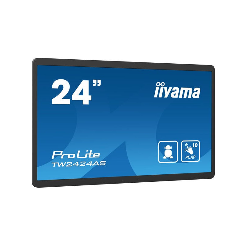 Monitor led 24" iiyama tw2424as 60.5cm ips touch 1920x1080/micro-sd/2xusb[tw2424as-b1]