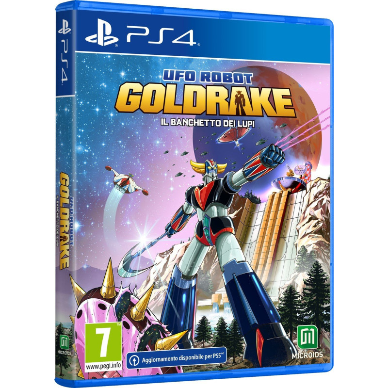Videogioco ps4 microids ufo robot goldrake il banchetto dei lupi