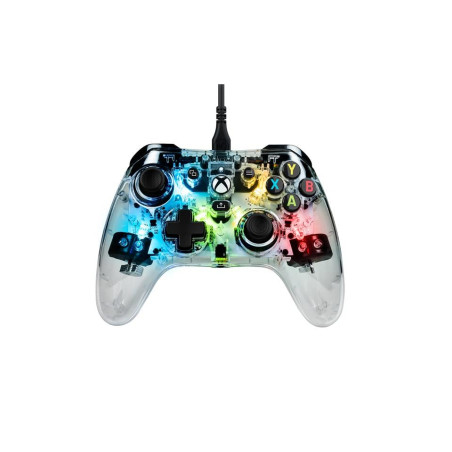 Controller nacon wired evol-x pro rgb/usb 18 pulsanti multicolore