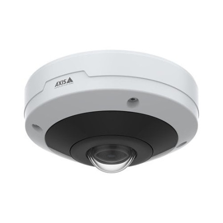 Telecamera ip axis m4318-plve 12mp dome nero/bianco [02511-001]