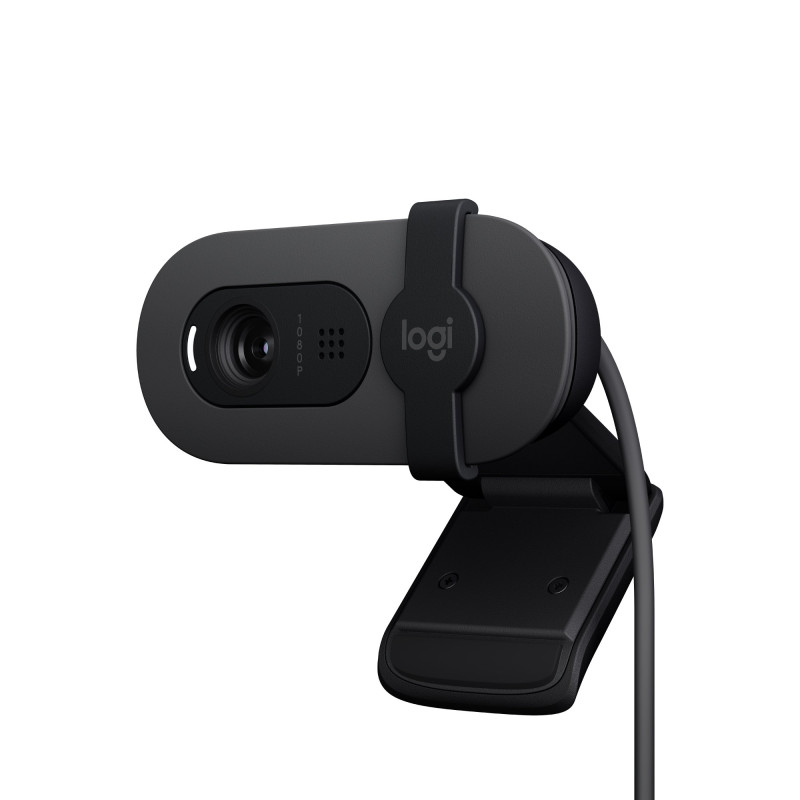 webcam logitech brio 100 full hd 1920x1080p grafite [960-001585]