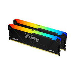 Ram dimm ddr4 64gb kingston fury beast 3200mhz cl16 1.35v [kf432c16bb2ak2/64]