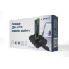 Docking station ssd gembird dd-u3m2 desktop usb type-c m.2