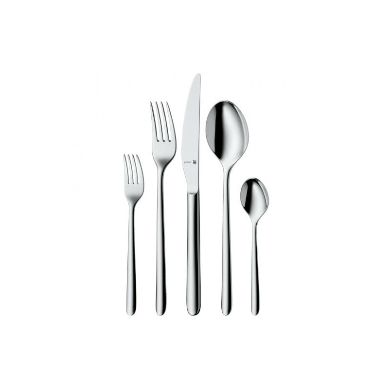 Set posate wmf flame plus in acciaio inox 30pz [12.6191.6340]