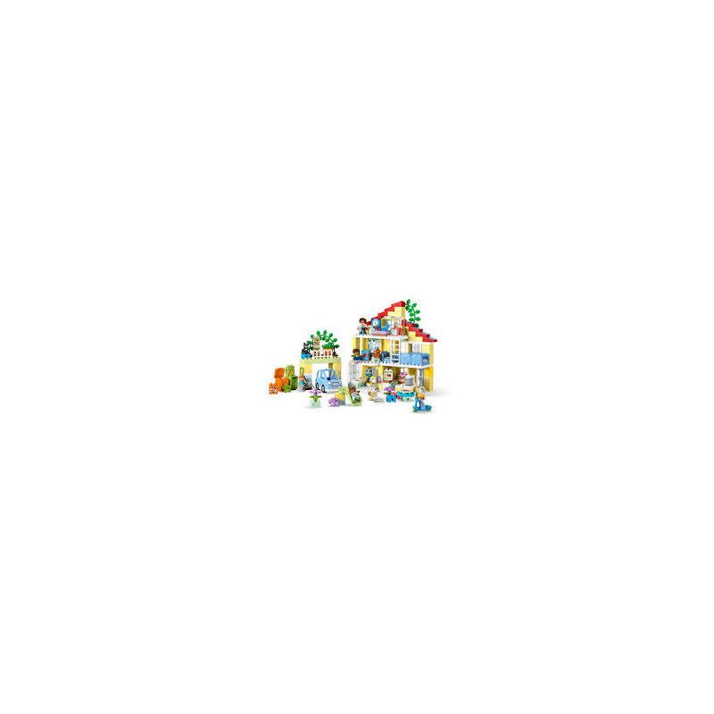 Gioco da costruzione lego duplo casa famigliare 3-in-1 213pz