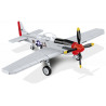 Modellino cobi klocki top gun maverick p-51d mustang 1/48 multicolore