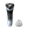 Rasoio elettrico philips shaver series 3000x da uomo blu/nero [hpphigmx3003000]