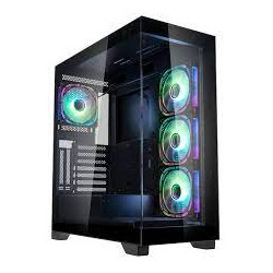 Case kolink unity peak midi-tower atx argb vetro temperato nero