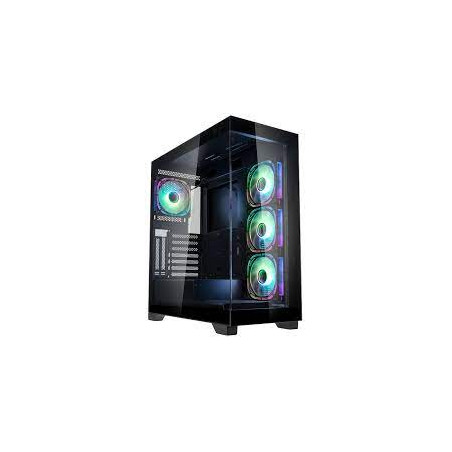 Case kolink unity peak midi-tower atx argb vetro temperato nero