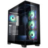 Case kolink unity peak midi-tower atx argb vetro temperato nero