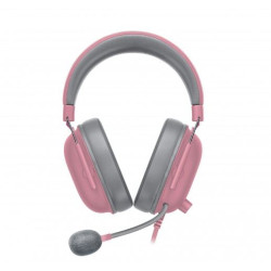 Cuffie razer per gamer kraken v3x con file rosa