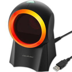 Scanner per codici a barre qoltec 50857 wired desktop barcode scanner