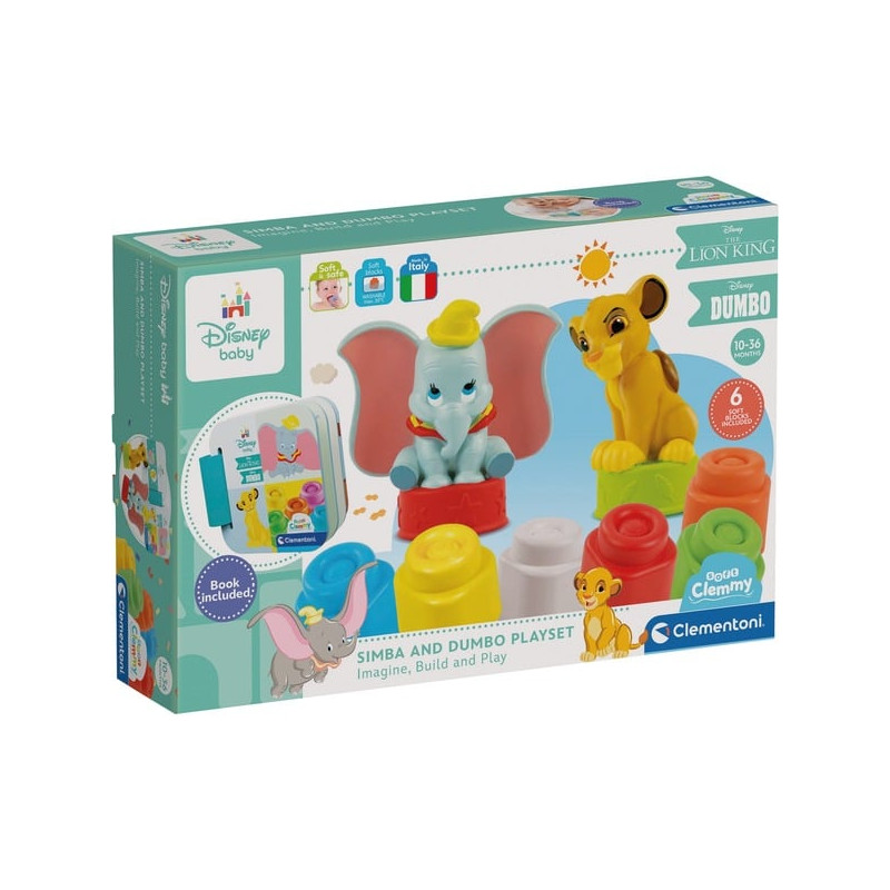 Set di abilita' clementoni clemmy - disney classic multicolore