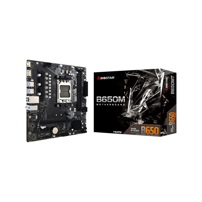 Scheda madre biostar bios b650mt am5 atx [b650mt]