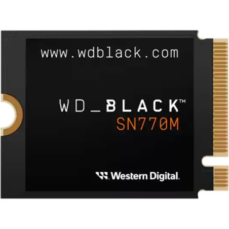 Ssd 1tb western digital sn770m m2 pcie nero [wds100t3x0g-00chy0]