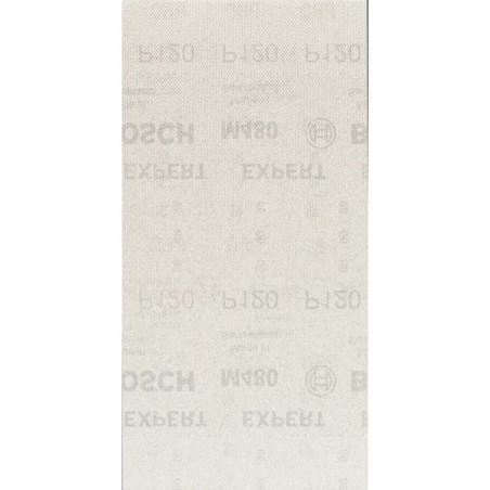 Foglio abrasivo bosch expert m480 per levigatrici rotoorbitali 115x230mm