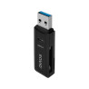 Card reader usb savio usb 3.0 tipo-a nero [ak-64]