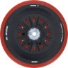 Platorello bosch expert multihole multiforo per disco abrasivo nero/rosso