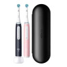 Spazzolino elettrico braun oral-b io series 3n duo rosa/nero
