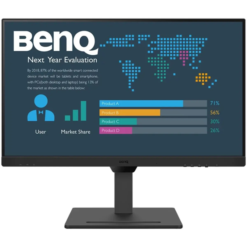 Monitor led 27" benq bl2790qt qhd 2560x1440/5ms/classe f/nero