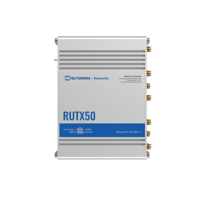 Router teltonika rutx50 wireless 5g doppia sim 5xgigabit ethernet