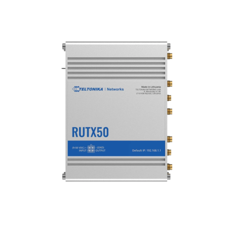 Router teltonika rutx50 wireless 5g doppia sim 5xgigabit ethernet