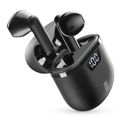 Auricolari cellularline tws con microfono bluetooth/wireless nero