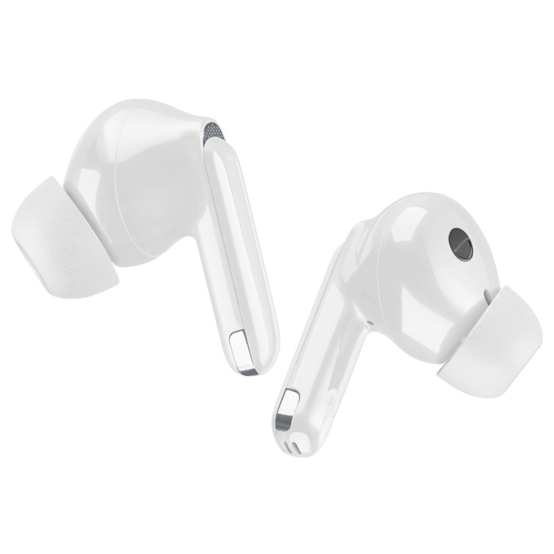 Auricolari cellularline con microfono bluetooth/wireless bianco