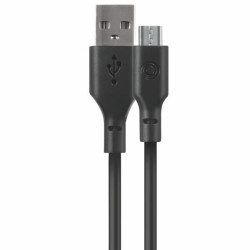 Cavo tiemmetakeit ricarica usb-a 100cm nero [3762]