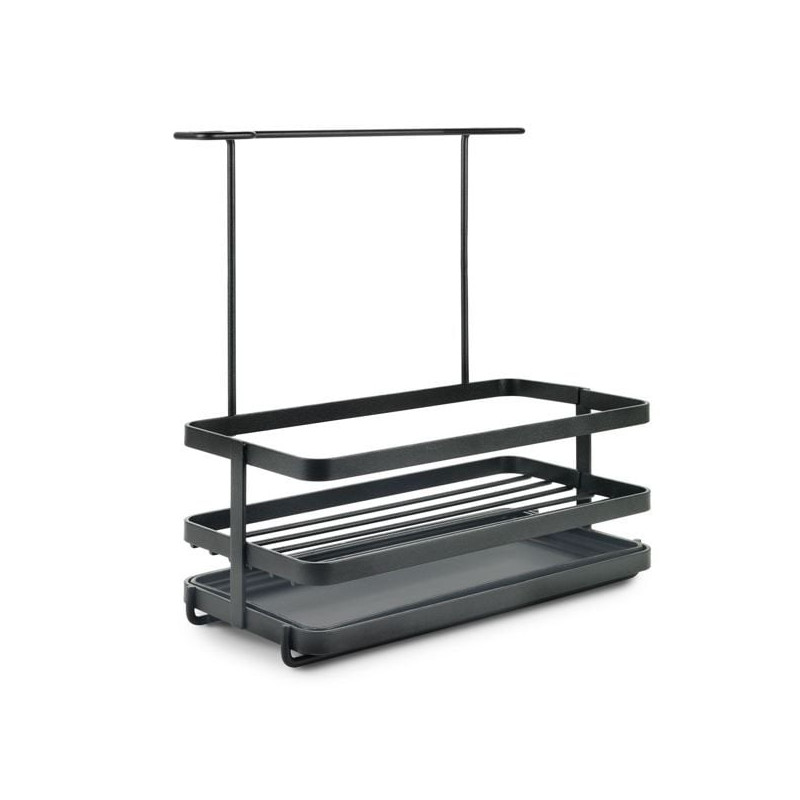 Mensola metaltex touch-therm tokio nero/ocapo [35.29.02]