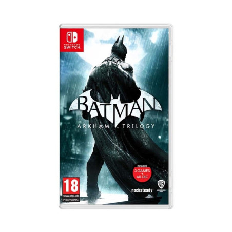 Videogioco nintendo switch warner bros batman arkham trilogy