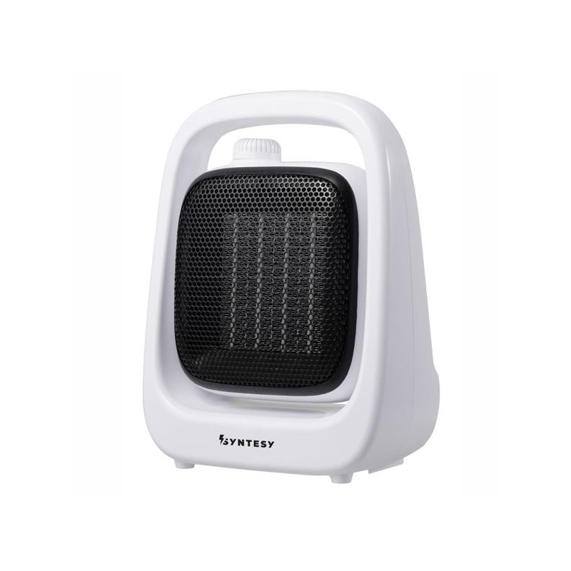 Termoventilatore syntesy 11079 tipper ceramico 1200w bianco/nero