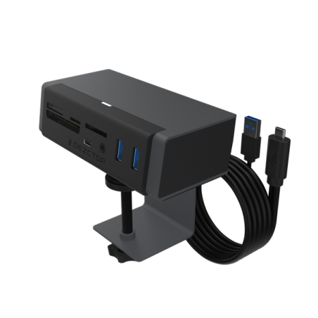 Hub usb dezctop c 7 in 1 1.5m [da-uc7hub-ge1]