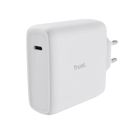 Alimentatore da rete trust maxo usb-c 100w bianco [25140]