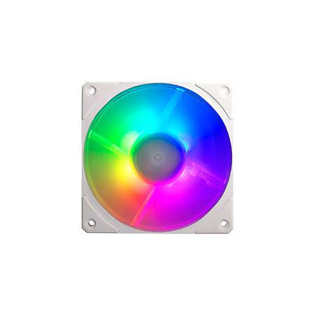 Ventola 120x120 cooler master mobius argb 120mm bianco [mfz-m2dw-24np2-r1]