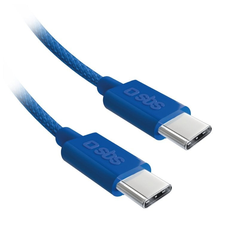 Cavo usb sbs usb-c 2.0 60w 1.5m blu [tecabletissuetccb]