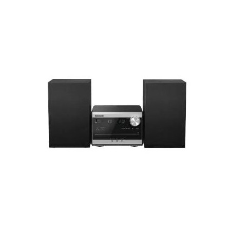 impianto hi-fi panasonic sc-pm272 20w argento/nero [sc-pm272]