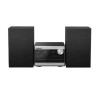 impianto hi-fi panasonic sc-pm272 20w argento/nero [sc-pm272]
