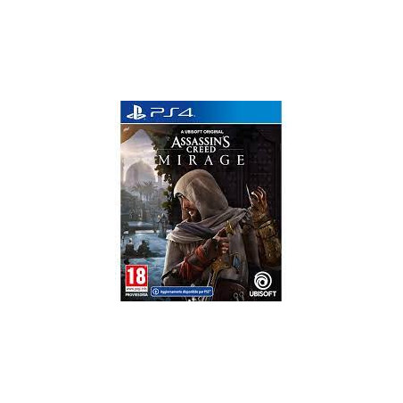 Videogioco ubisoft assassin's creed mirage per ps4