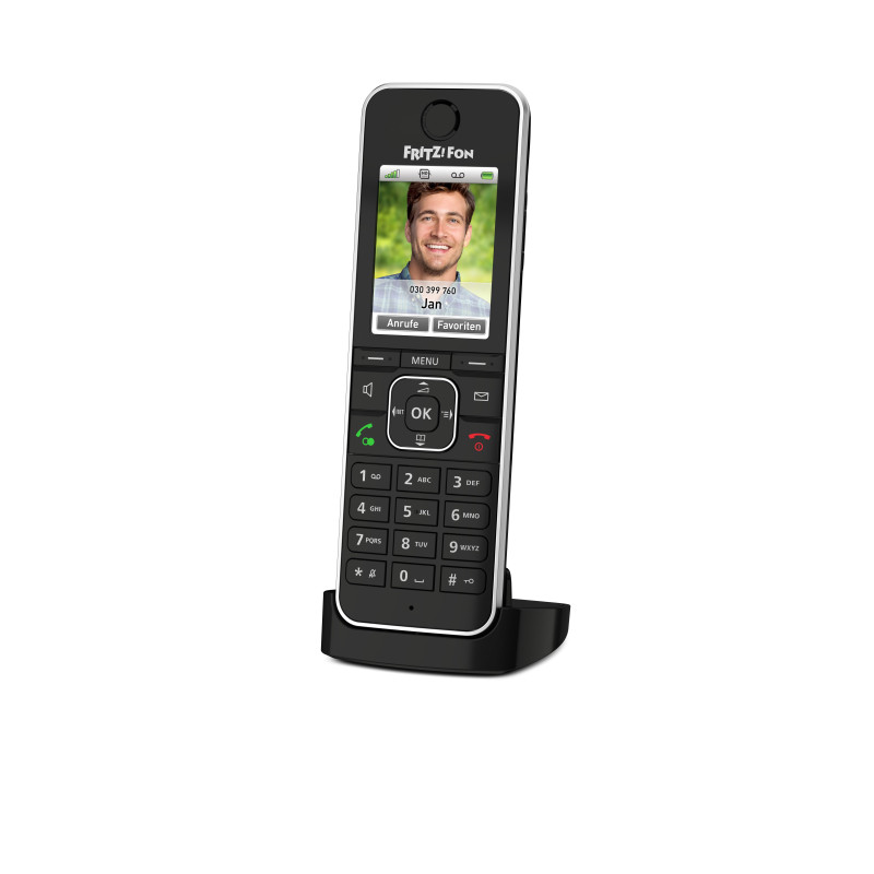 Telefono cordless avm fritz!fon c6 nero