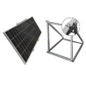 Kit pannello solare fotovoltaico gbc 34500010 da balcone 300w