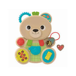 Gioco per bambino clementoni montessori baby orso occupato multicolore