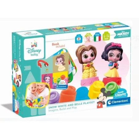 Set figurine clementoni disney princess multicolore [17843]