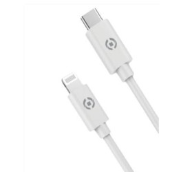 Cavo celly usb-c 1m bianco [pcusbclightwh]