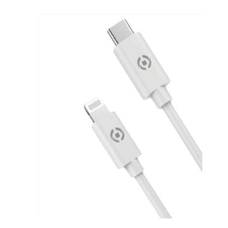 Cavo celly usb-c 1m bianco [pcusbclightwh]