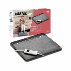 Termoforo imetec scaldapiedi 48x50cm grigio