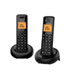 Telefono cordless alcatel e160 duo nero [atl1426724]