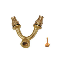 Getto biforco elichetta ottone dal degan dal degan [dal degan ]